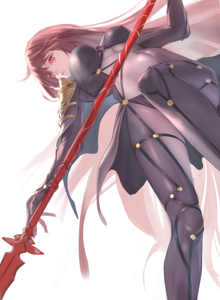 scathach (fate and 1 more) drawn by ya99ru