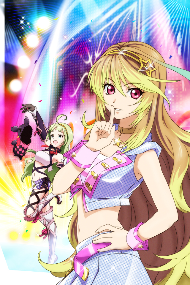 milla maxwell, shimabara elena, and teepo (idolmaster and 5 more)