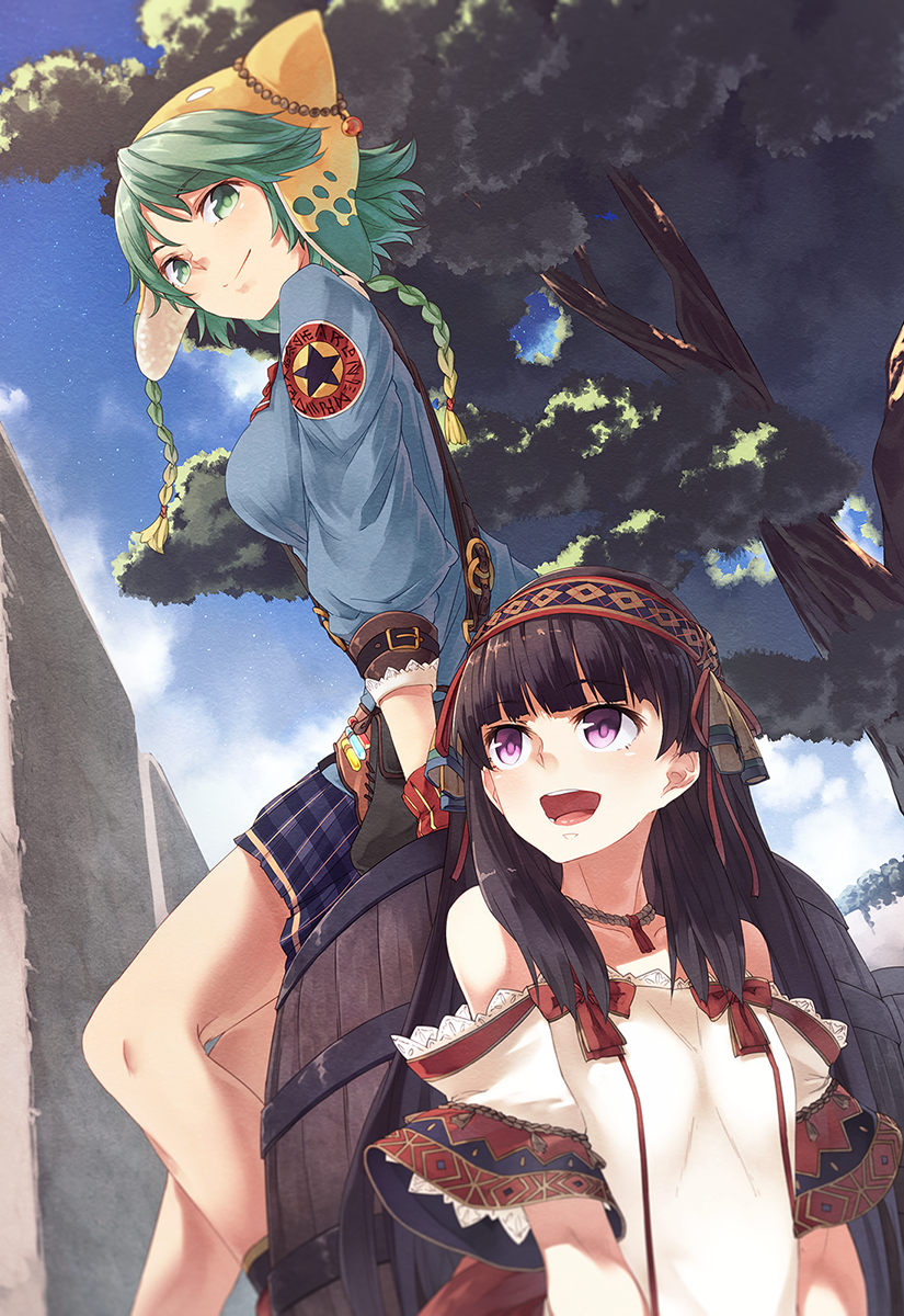 shallistera and shallotte elminus (atelier and 1 more) drawn by ibuki_notsu