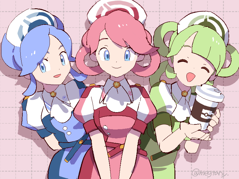 trista, trinnia, and tricia (pokemon and 1 more) drawn by mizutani_megumi