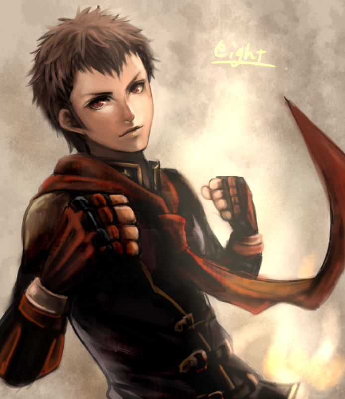 eight (final fantasy and 1 more) drawn by haruhito1211