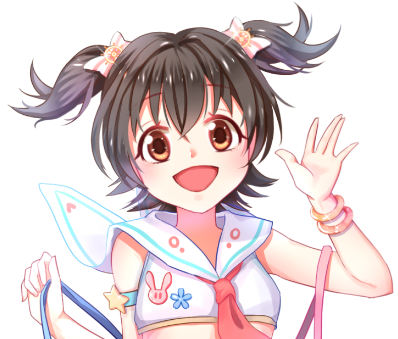 akagi miria (idolmaster and 1 more) drawn by saltycaramel
