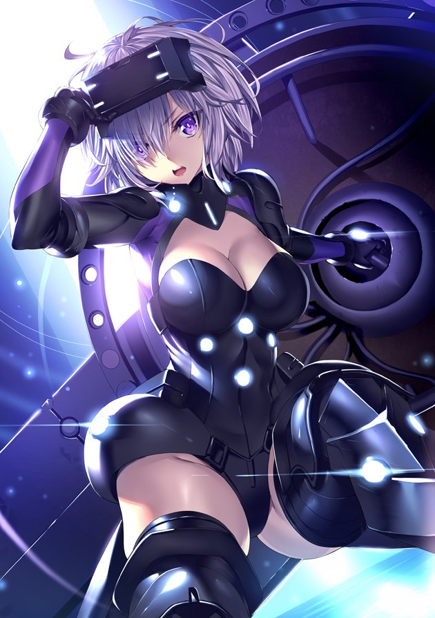mash kyrielight (fate and 1 more) drawn by heirou