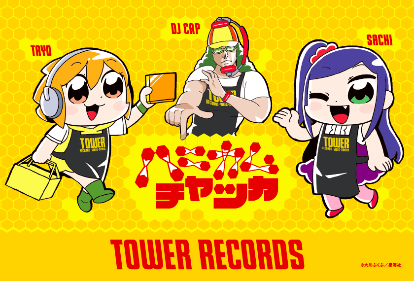 komikado sachi, tayo, and dj copy and paste (honey come chatka!! and 1 more) drawn by bkub