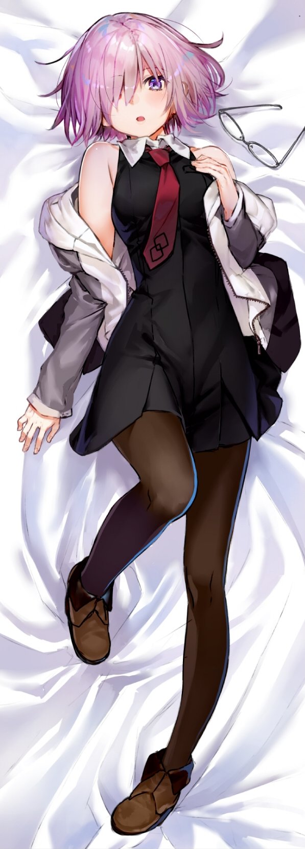 mash kyrielight (fate and 1 more) drawn by shirabi