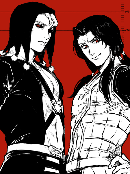 risotto nero and illuso (jojo no kimyou na bouken and 1 more) drawn by 01rosso