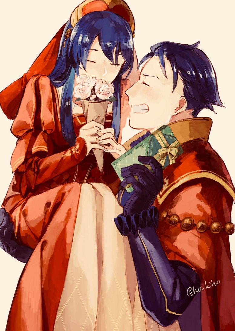hector and lilina (fire emblem and 3 more) drawn by ho_kiho