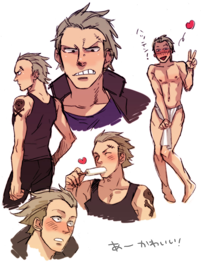 tatsumi kanji (persona and 1 more) drawn by duruko