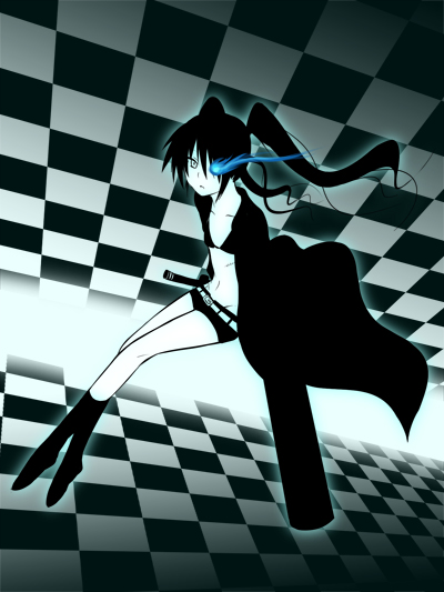 black rock shooter (black rock shooter) drawn by chipa_(arutana)