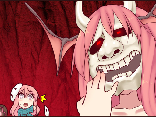 koakuma, hata no kokoro, and dom (touhou and 2 more) drawn by kuresento