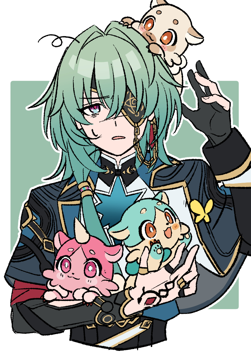 anaxa (honkai and 1 more) drawn by rn85985