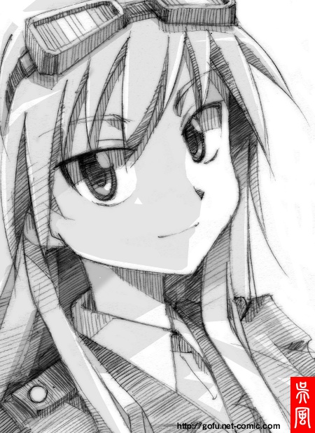 hanna-justina marseille (world witches series and 1 more) drawn by gofu