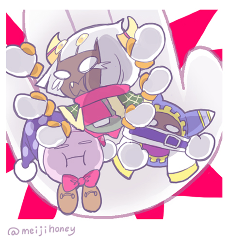 magolor, marx, and taranza (kirby) drawn by meiji_(meijihoney)