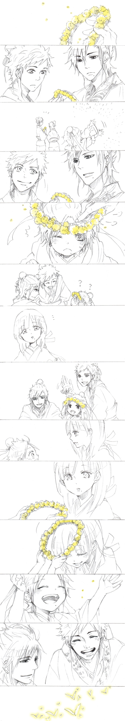 ren hakuryuu, ren hakuei, ren hakuren, and ren hakuyuu (magi the labyrinth of magic) drawn by en_(sanote)