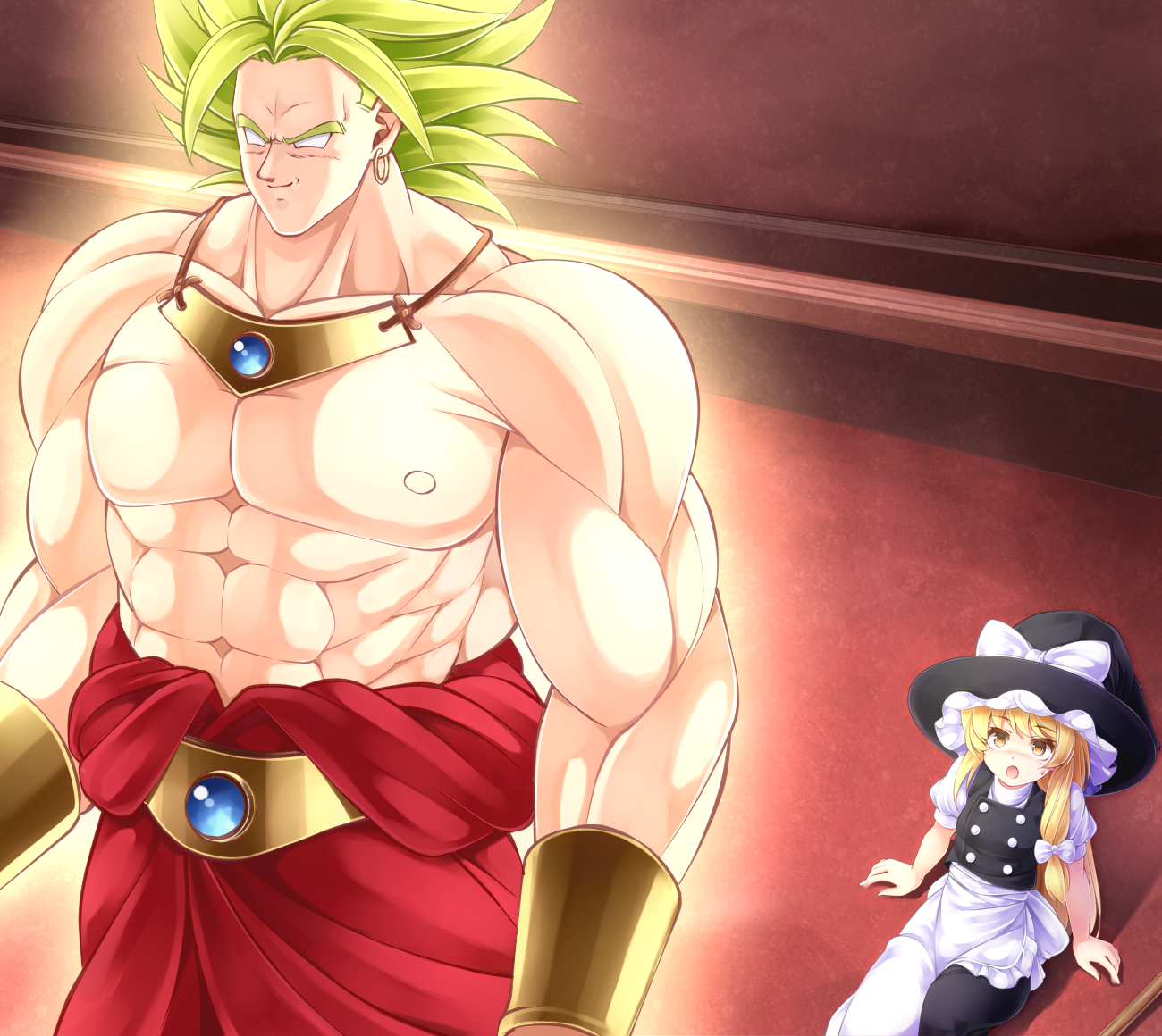 Kirisame Marisa And Broly Touhou And 2 More Drawn By Komimiyako Danbooru Kirisame Marisa And Broly Touhou And 2 More Drawn By Komimiyako Danbooru