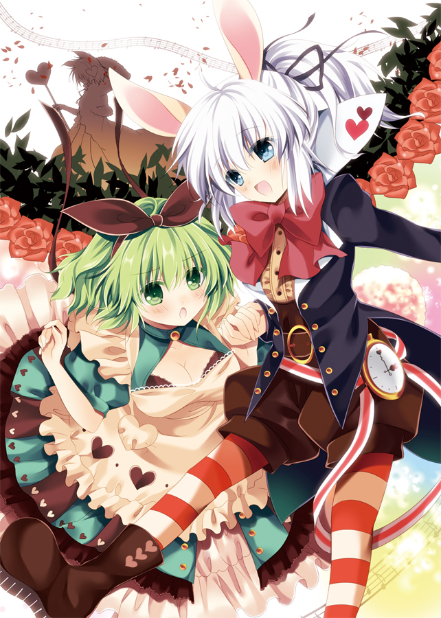 toyosatomimi no miko, mononobe no futo, and soga no tojiko (touhou and 1 more) drawn by nogi_takayoshi
