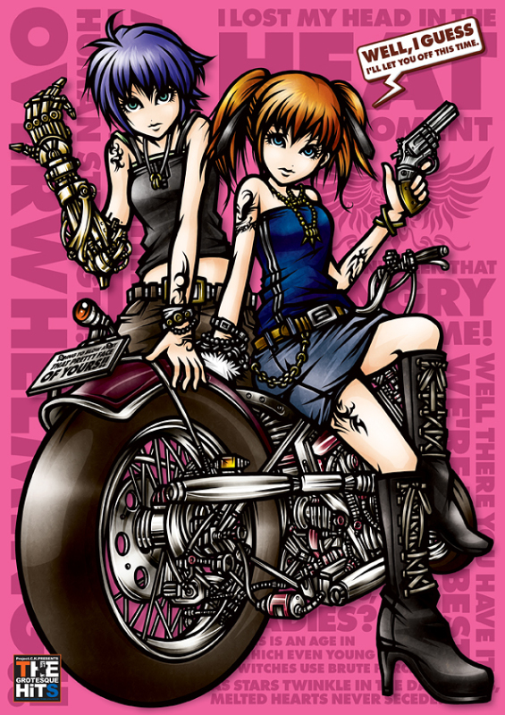 subaru nakajima and teana lanster (lyrical nanoha and 1 more) drawn by project.c.k.