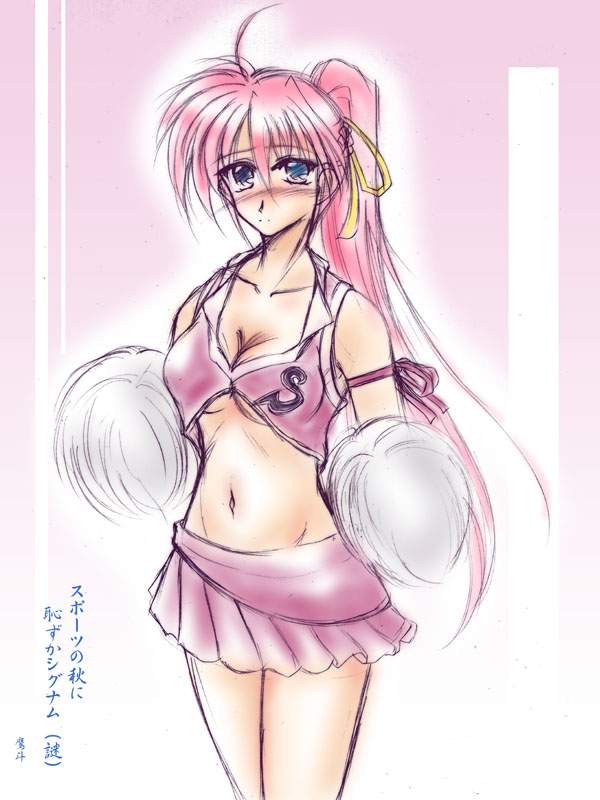 signum (lyrical nanoha and 2 more) drawn by aoiba_takato
