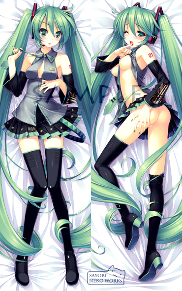 hatsune miku (vocaloid) drawn by sayori_(neko_works)