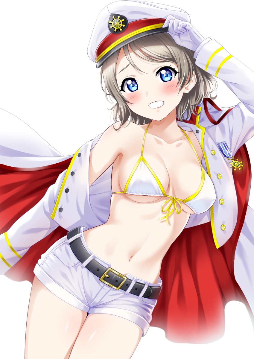 watanabe you (love live! and 1 more) drawn by sankuro_(agoitei)