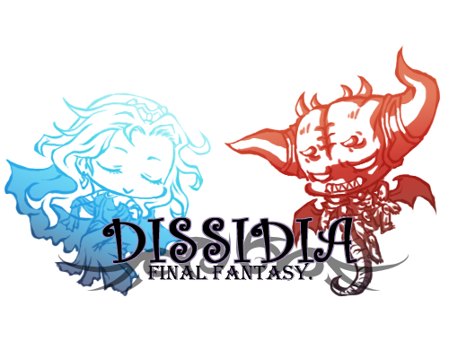 cosmos and chaos (final fantasy and 1 more) drawn by nigou_(equal1014)