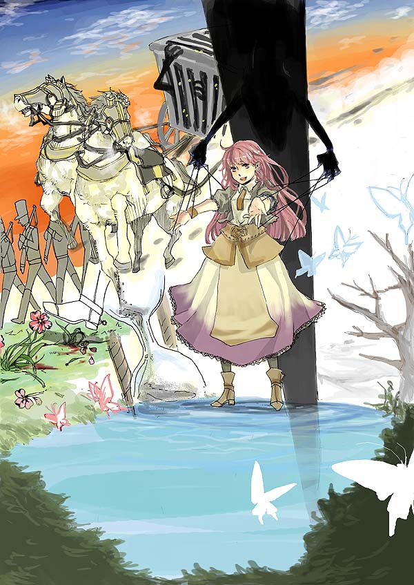 thanatos-ko (sound horizon and 1 more) drawn by fuse_(xiayu)
