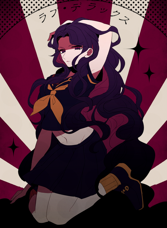yamagishi yukako (jojo no kimyou na bouken and 1 more) drawn by redlark_(r083)