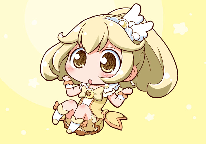 kise yayoi and cure peace (precure and 1 more) drawn by gerotan