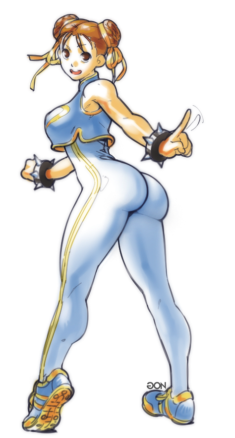chun-li (street fighter and 1 more) drawn by ctrlgon
