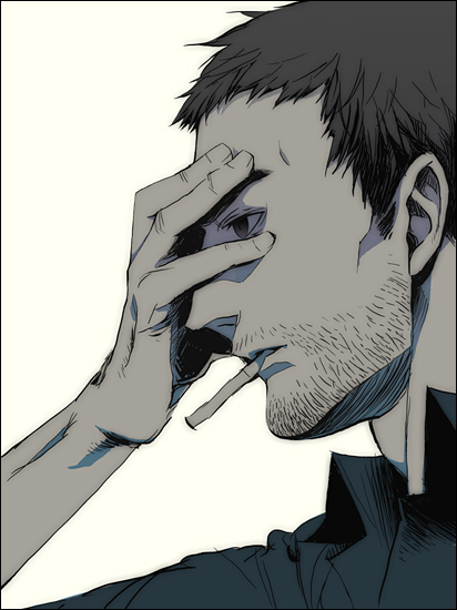 doujima ryoutarou (persona and 1 more) drawn by yoshida_shiro