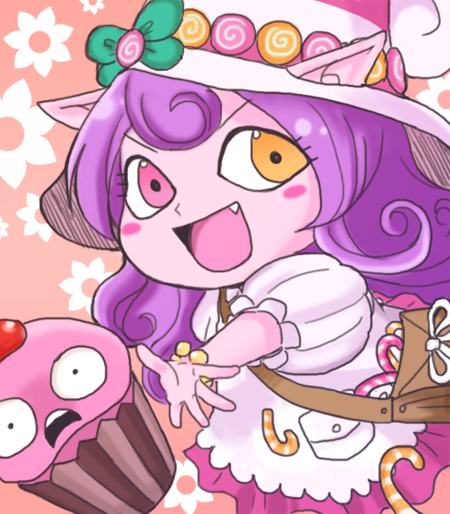 lulu and bittersweet lulu (league of legends) drawn by green_dew