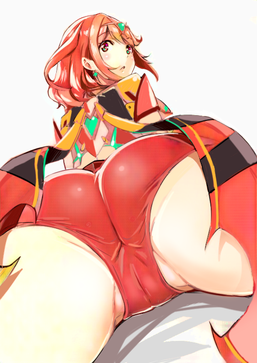 pyra (xenoblade chronicles and 1 more) drawn by neet_co.