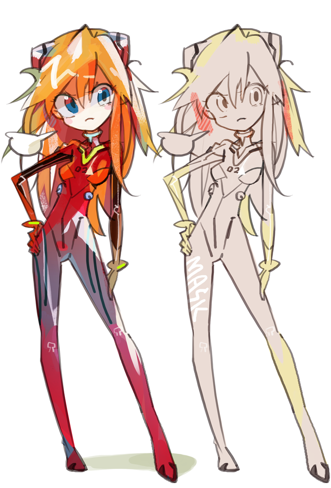 souryuu asuka langley (neon genesis evangelion and 2 more) drawn by amiami