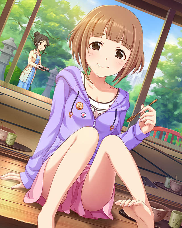 kitami yuzu and momoi azuki (idolmaster and 1 more)