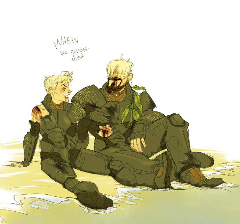 sasha kaidanovsky and aleksis kaidanovsky (pacific rim) drawn by makani