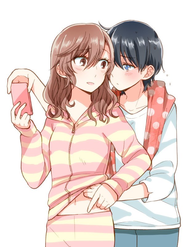 senoo mizuki and nikaido moe (ano ko ni kiss to shirayuri wo) drawn by canno