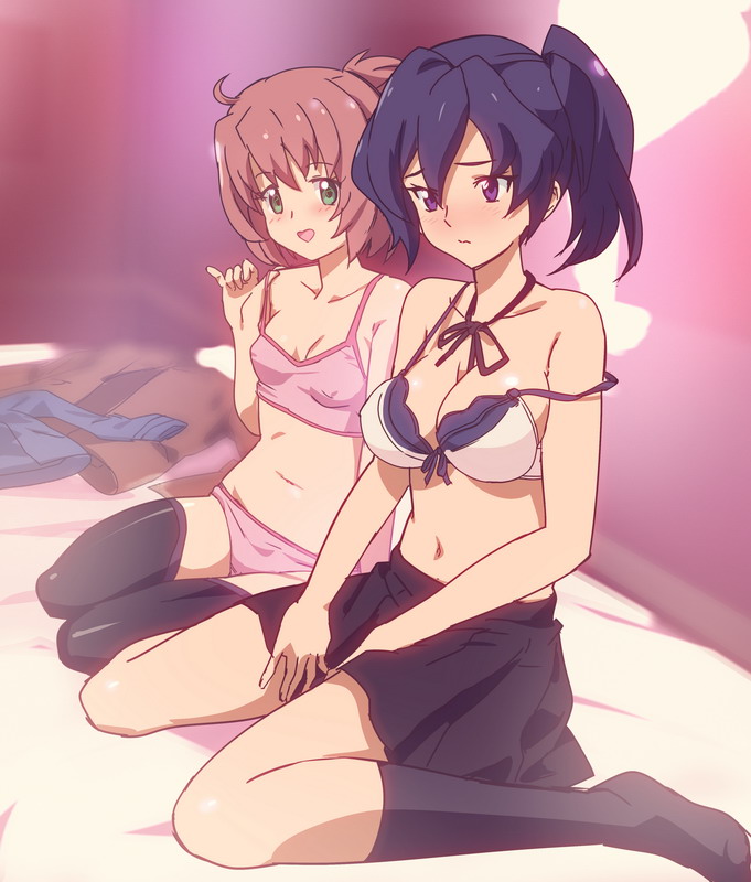 yashiro momoka and fujisawa aya (gundam and 1 more) drawn by ontaros
