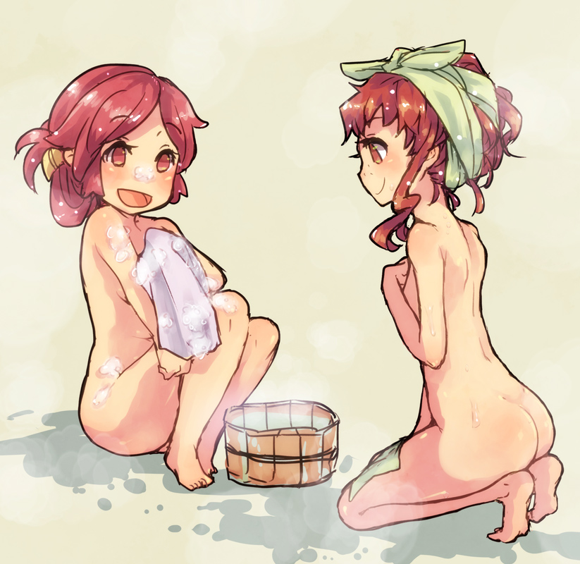 isuzu and serara (log horizon) drawn by mo_(deciliter)