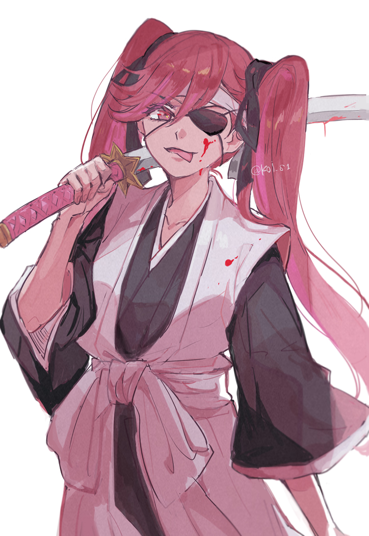 saitou furoufushi (bleach and 1 more) drawn by hara_hikaru