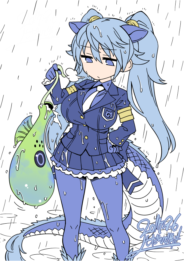 cellien and seiryuu (kemono friends) drawn by yoshida_hideyuki