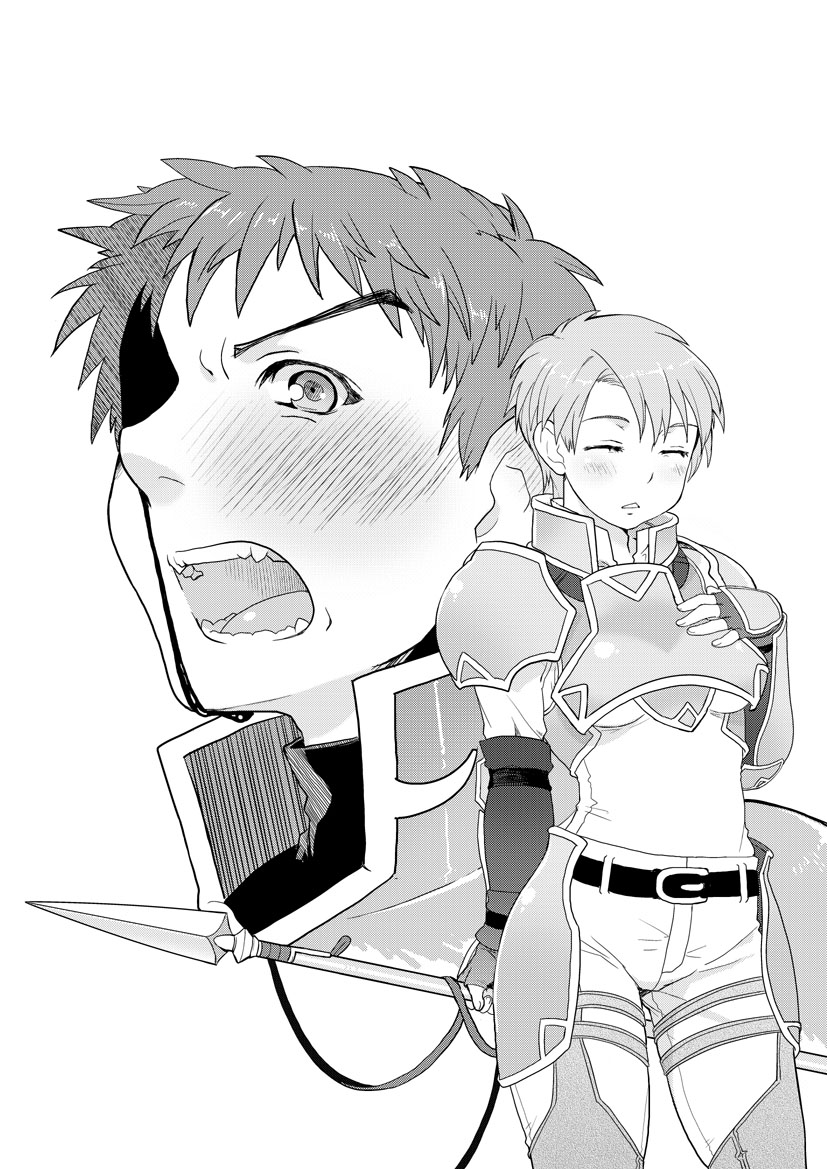 oscar and kieran (fire emblem and 1 more) drawn by yajiro_masaru
