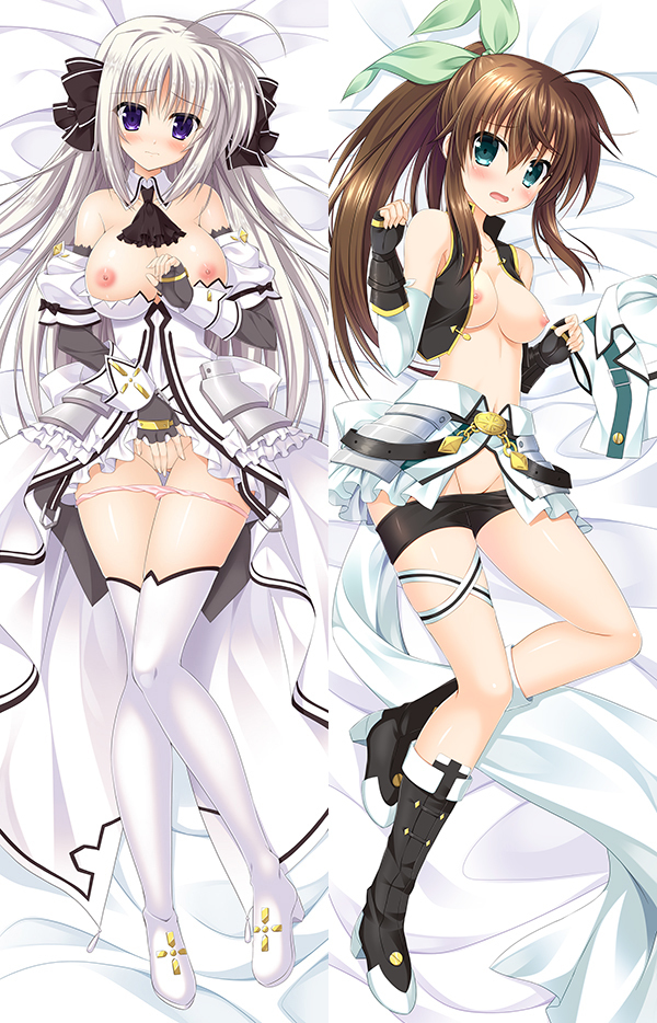 fuka reventon and rinne berlinetta (lyrical nanoha and 1 more) drawn by endori