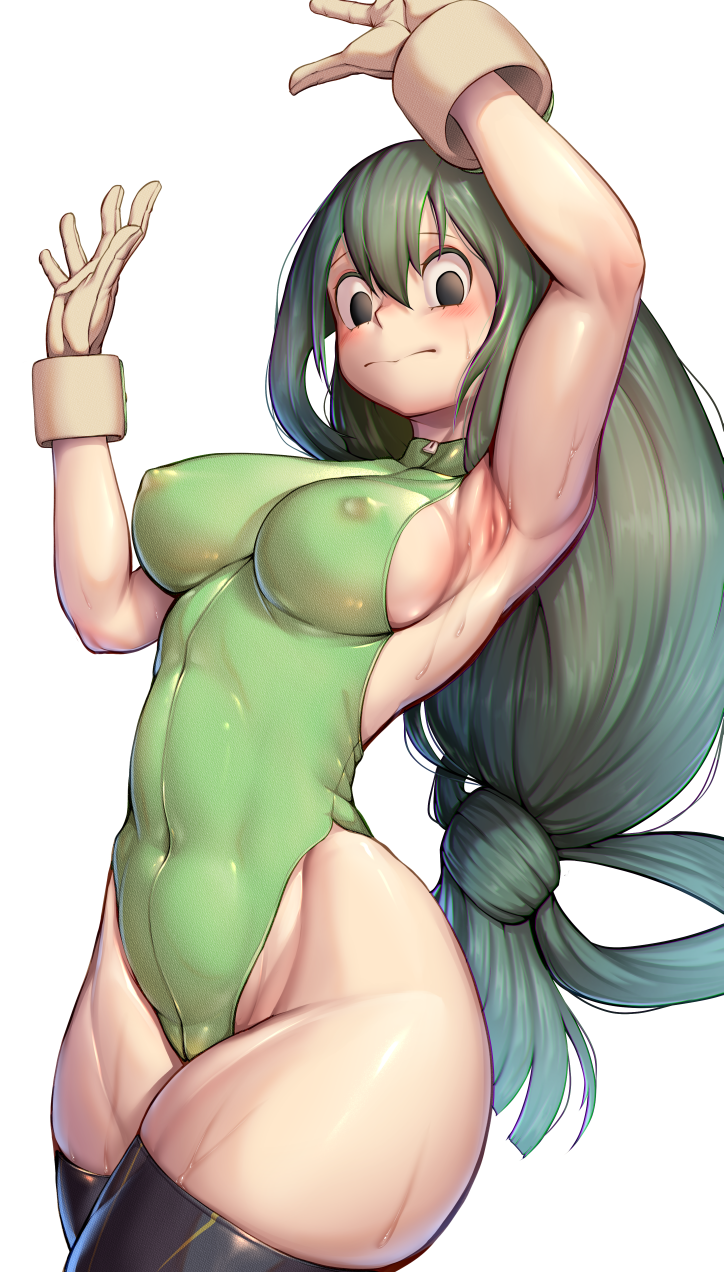 asui tsuyu (boku no hero academia) drawn by max_(maxlikeapicture)