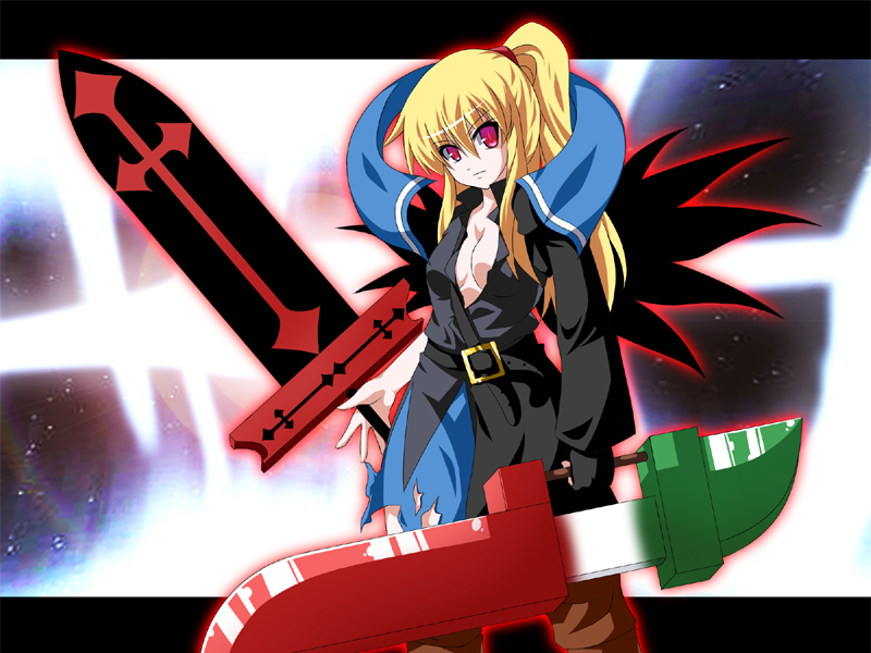 cirno, rumia, and ex-rumia (touhou and 1 more) drawn by fal_(falketto)