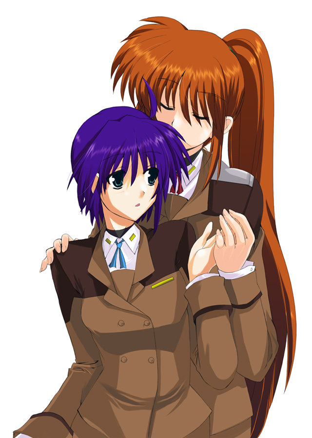 takamachi nanoha and subaru nakajima (lyrical nanoha and 1 more)