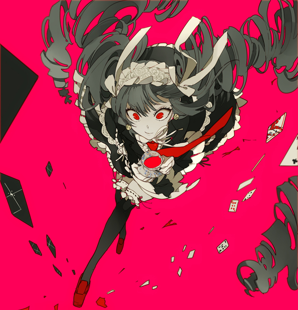 celestia ludenberg (danganronpa and 1 more) drawn by suou_(sdurorhr)