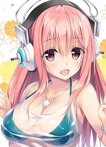 super sonico (nitroplus) drawn by oryo_(oryo04)