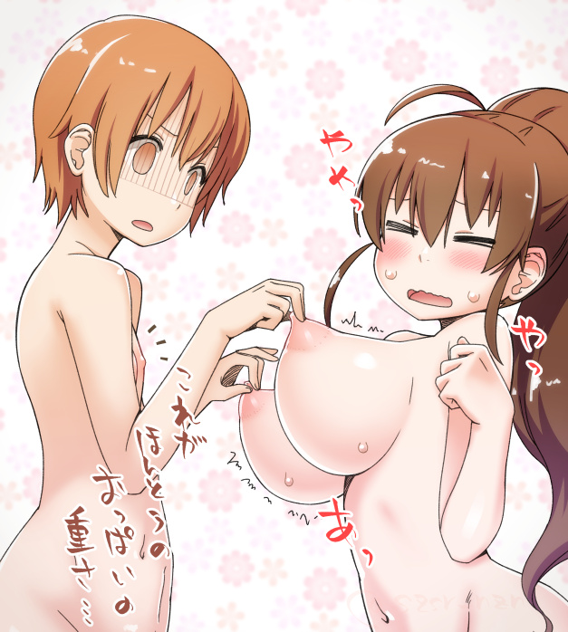 taneshima popura and inami mahiru (working!!) drawn by suzushiro_nazuna
