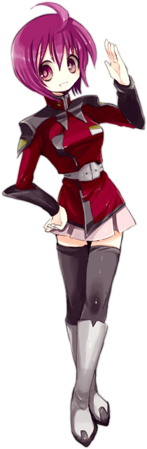 lunamaria hawke (gundam and 2 more) drawn by yakisake