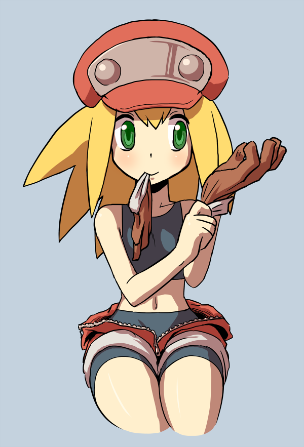 roll caskett (mega man and 1 more) drawn by muu_(mumumer)